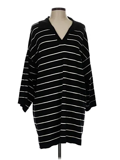 Pre-owned Max Studio Casual Dress In Black
