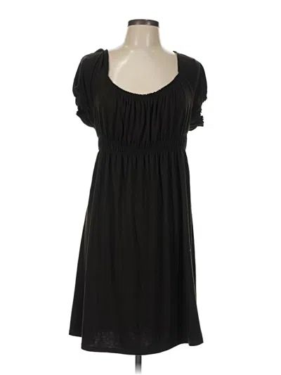 Pre-owned Max Studio Casual Dress In Black