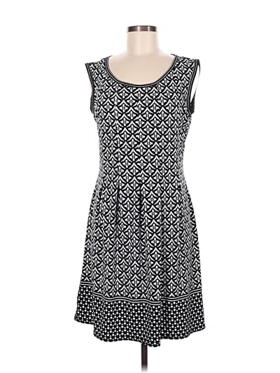 Pre-owned Max Studio Casual Dress In Black