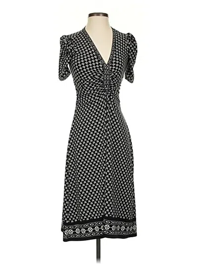 Pre-owned Max Studio Casual Dress In Black