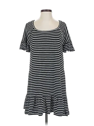 Pre-owned Max Studio Casual Dress In Black