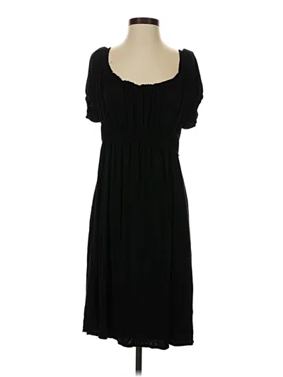 Pre-owned Max Studio Casual Dress In Black