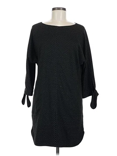 Pre-owned Max Studio Casual Dress In Black