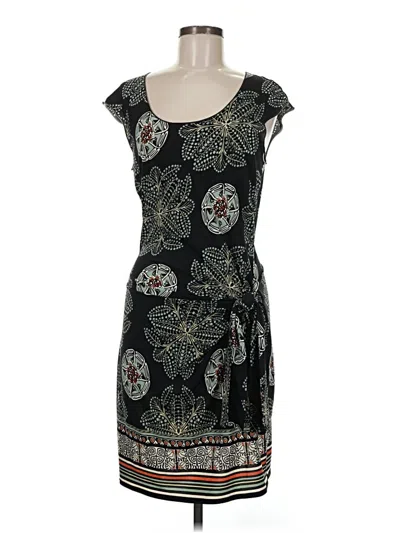 Pre-owned Max Studio Casual Dress In Black