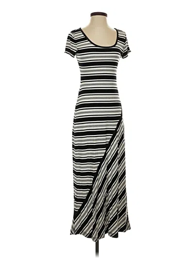 Pre-owned Max Studio Casual Dress In Black