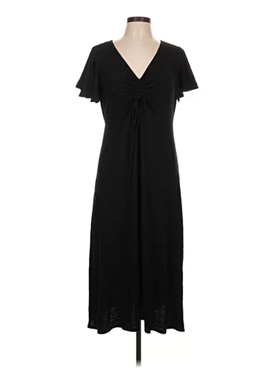 Pre-owned Max Studio Casual Dress In Black