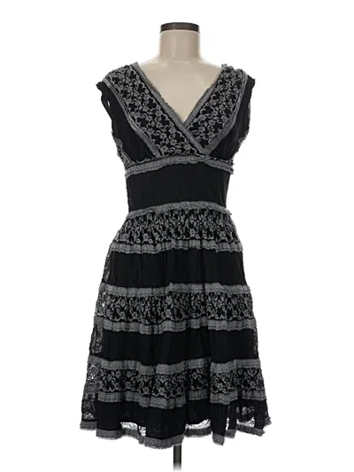 Pre-owned Max Studio Casual Dress In Black