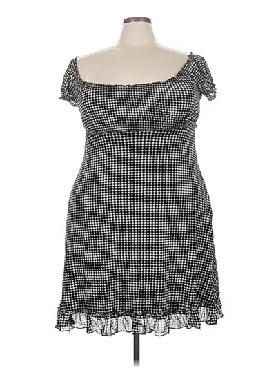 Pre-owned Max Studio Casual Dress In Black