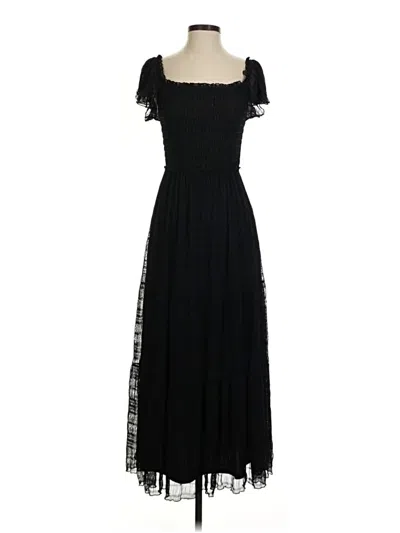 Pre-owned Max Studio Casual Dress In Black