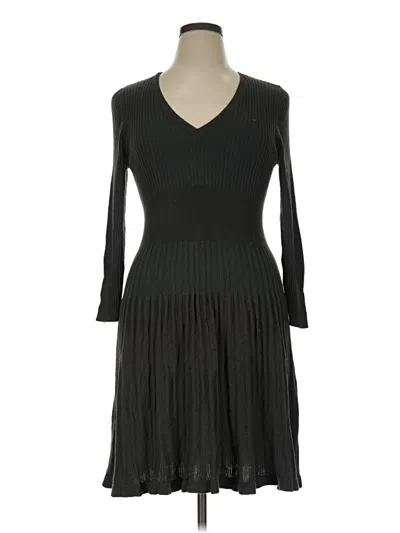 Pre-owned Max Studio Casual Dress In Black