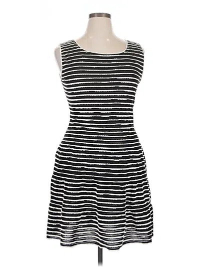Pre-owned Max Studio Casual Dress In Black