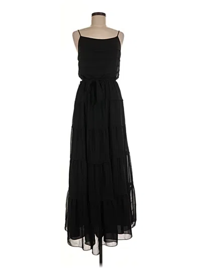Pre-owned Max Studio Casual Dress In Black