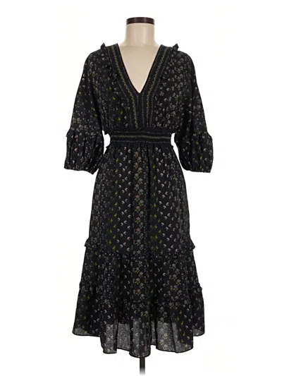 Pre-owned Max Studio Casual Dress In Black