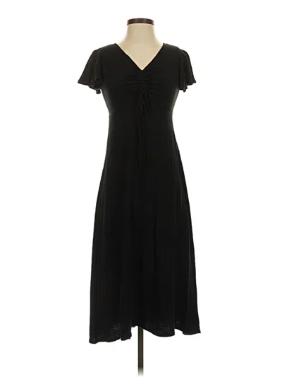 Pre-owned Max Studio Casual Dress In Black