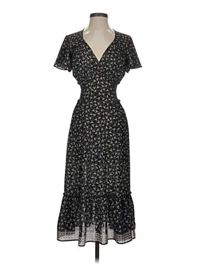 Pre-owned Max Studio Casual Dress In Black