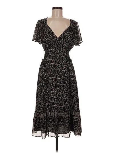 Pre-owned Max Studio Casual Dress In Black