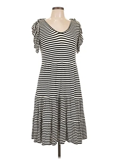 Pre-owned Max Studio Casual Dress In Black
