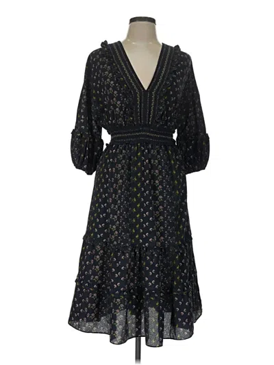 Pre-owned Max Studio Casual Dress In Black