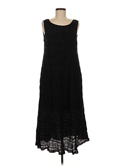 Pre-owned Max Studio Casual Dress In Black