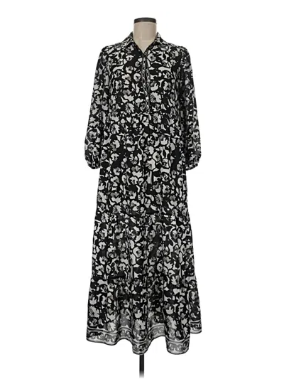 Pre-owned Max Studio Casual Dress In Black