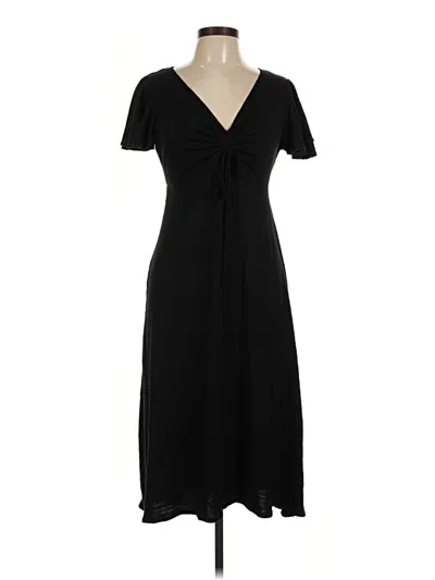 Pre-owned Max Studio Casual Dress In Black