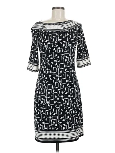 Pre-owned Max Studio Casual Dress In Black