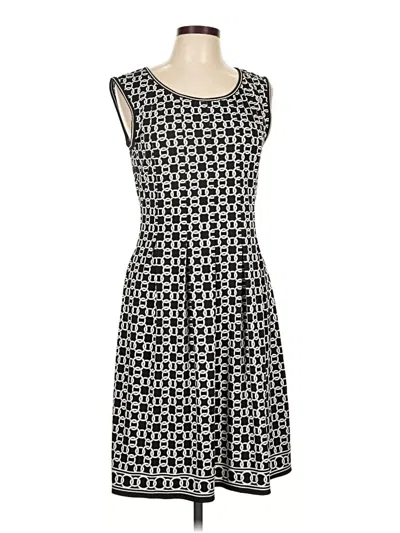 Pre-owned Max Studio Casual Dress In Black