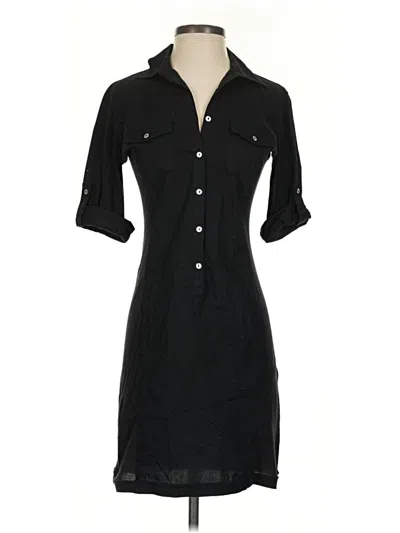 Pre-owned Max Studio Casual Dress In Black