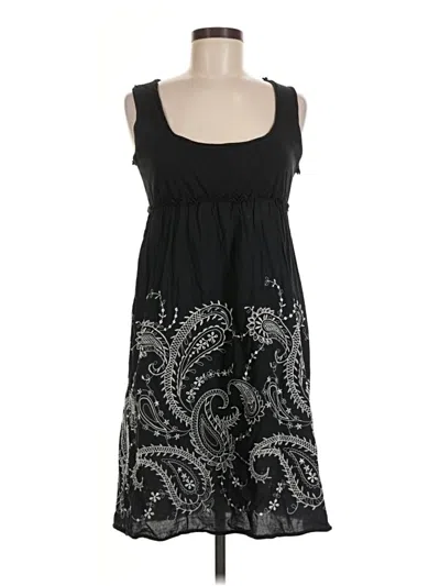 Pre-owned Max Studio Casual Dress In Black