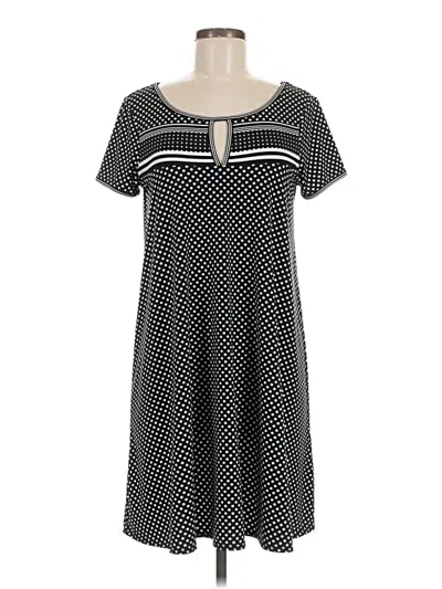 Pre-owned Max Studio Casual Dress In Black