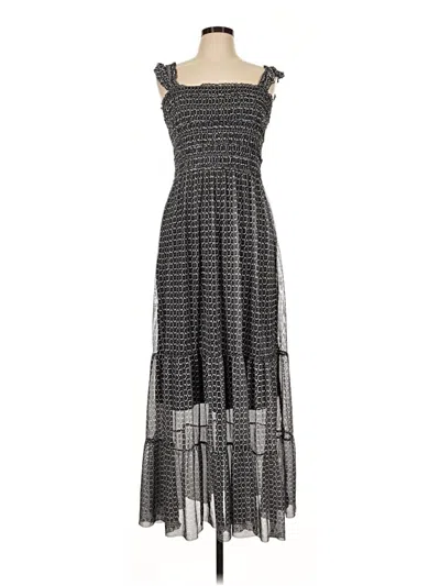 Pre-owned Max Studio Casual Dress In Black