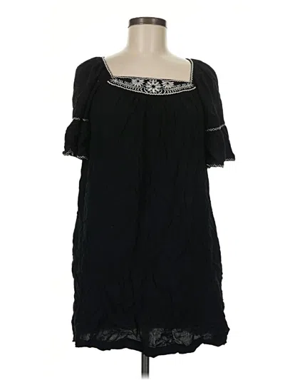 Pre-owned Max Studio Casual Dress In Black
