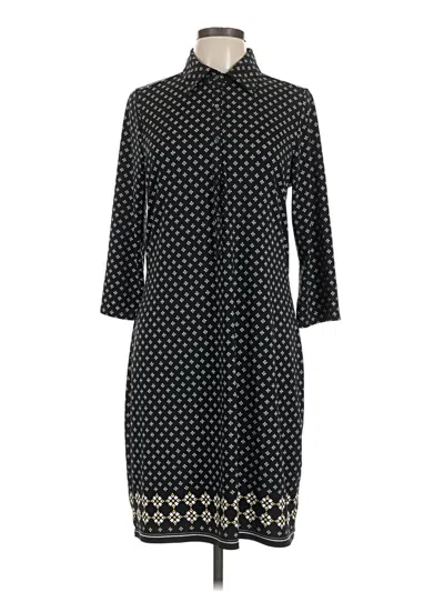 Pre-owned Max Studio Casual Dress In Black