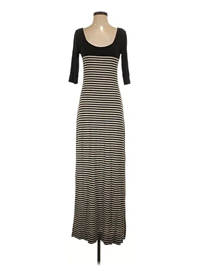 Pre-owned Max Studio Casual Dress In Black
