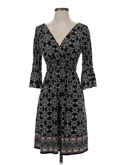 Pre-owned Max Studio Casual Dress In Black