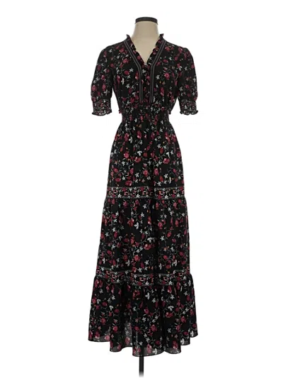 Pre-owned Max Studio Casual Dress In Black