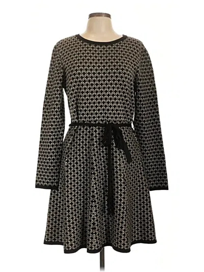 Pre-owned Max Studio Casual Dress In Black
