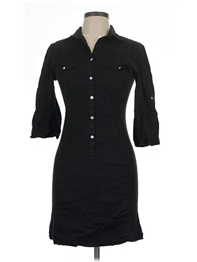 Pre-owned Max Studio Casual Dress In Black