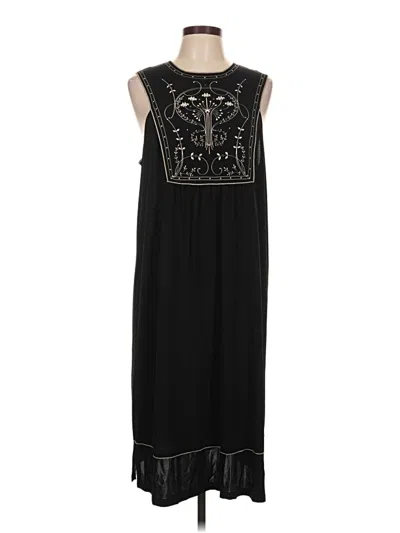 Pre-owned Max Studio Casual Dress In Black