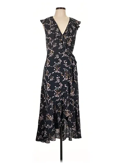 Pre-owned Max Studio Casual Dress In Black