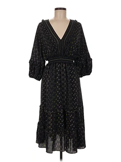 Pre-owned Max Studio Casual Dress In Black