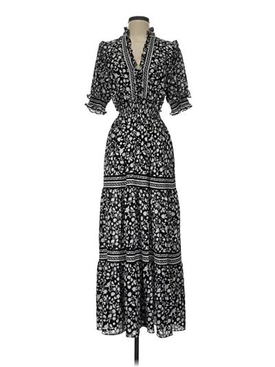 Pre-owned Max Studio Casual Dress In Black