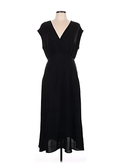Pre-owned Max Studio Casual Dress In Black