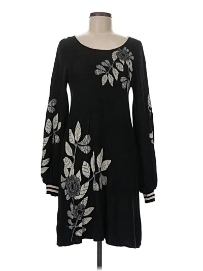 Pre-owned Max Studio Casual Dress In Black