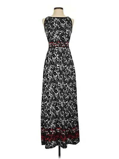 Pre-owned Max Studio Casual Dress In Black