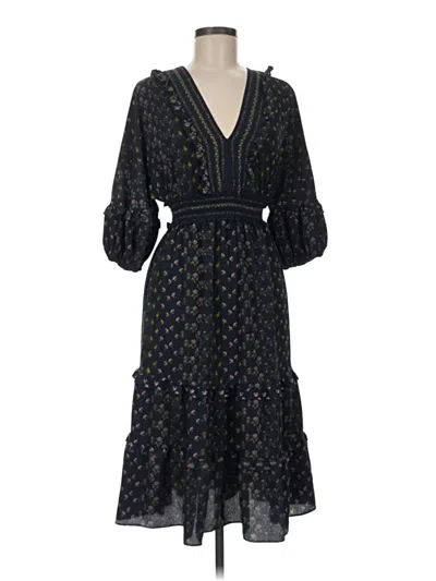 Pre-owned Max Studio Casual Dress In Black