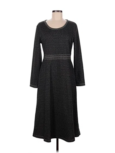 Pre-owned Max Studio Casual Dress In Black