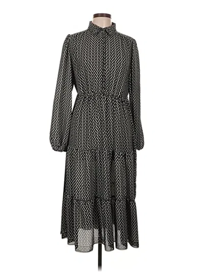 Pre-owned Max Studio Casual Dress In Black