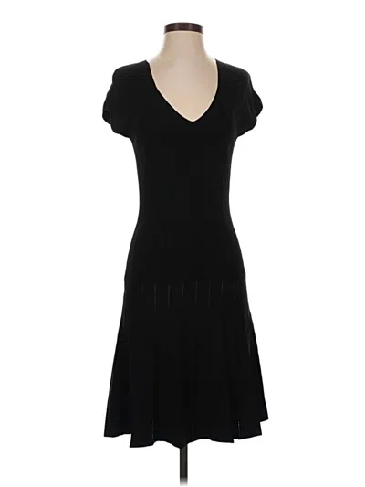 Pre-owned Max Studio Casual Dress In Black