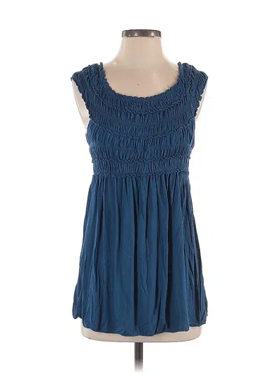 Pre-owned Max Studio Casual Dress In Blue